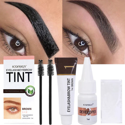 Semi-Permanent Eyelash Eyebrow Dye