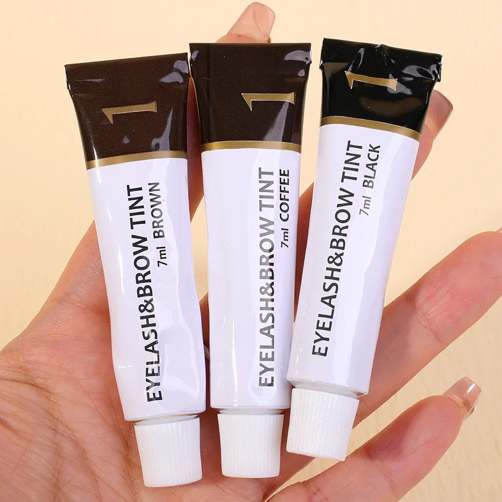 Semi-Permanent Eyelash Eyebrow Dye