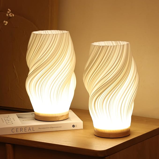 Luxury Design Swirl LED Table Lamp