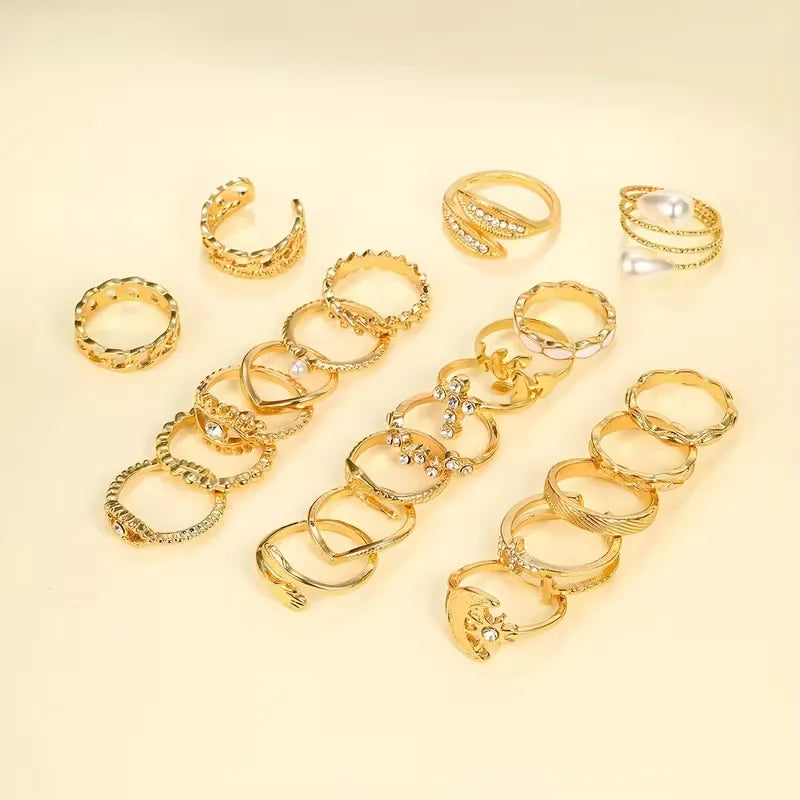 Set of 22 Vintage Rings