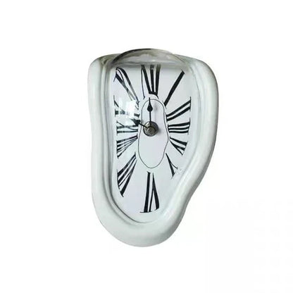 Melting Clock - Surrealist Style - Unique Decorative Artwork