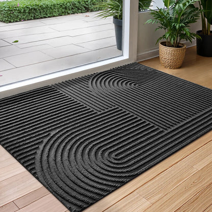 Water-Absorbent Door Mat with Non-Slip and Quick-Drying Design for a Clean Entrance
