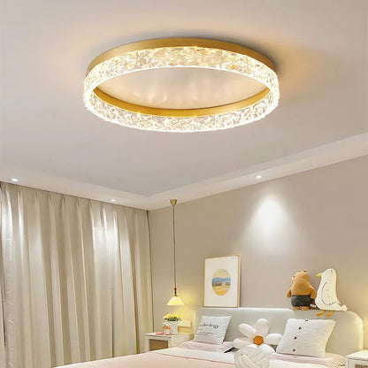 Modern Nordic Crystal Ceiling Light