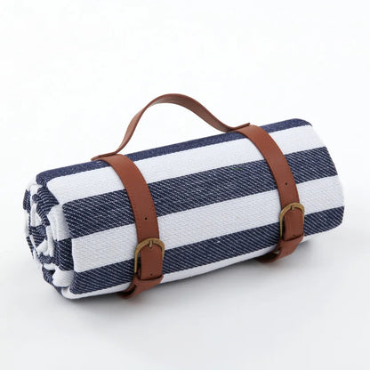 Coperta da picnic impermeabile con motivo a quadri e comoda imbottitura in schiuma