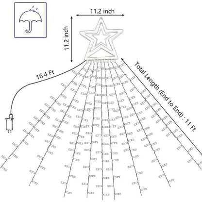 Outdoor Christmas Tree LED Light Show