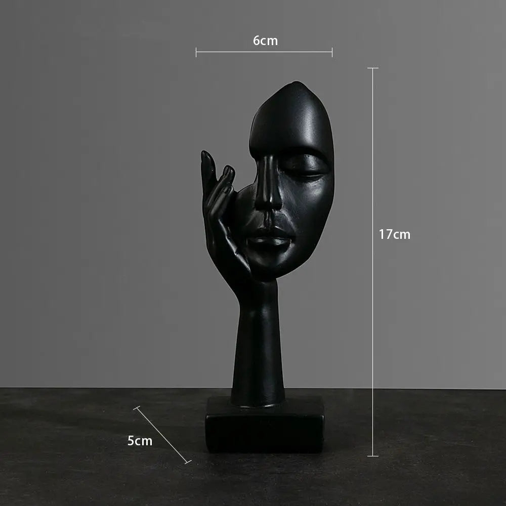 Sculture di volti astratti - Uniche e moderne