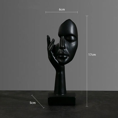 Sculture di volti astratti - Uniche e moderne