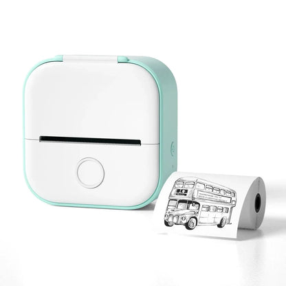 Portable Mini Thermal Label Printer Home Photo Printer Student Exam Question Printer Bluetooth Mini Label Printer Price Tag