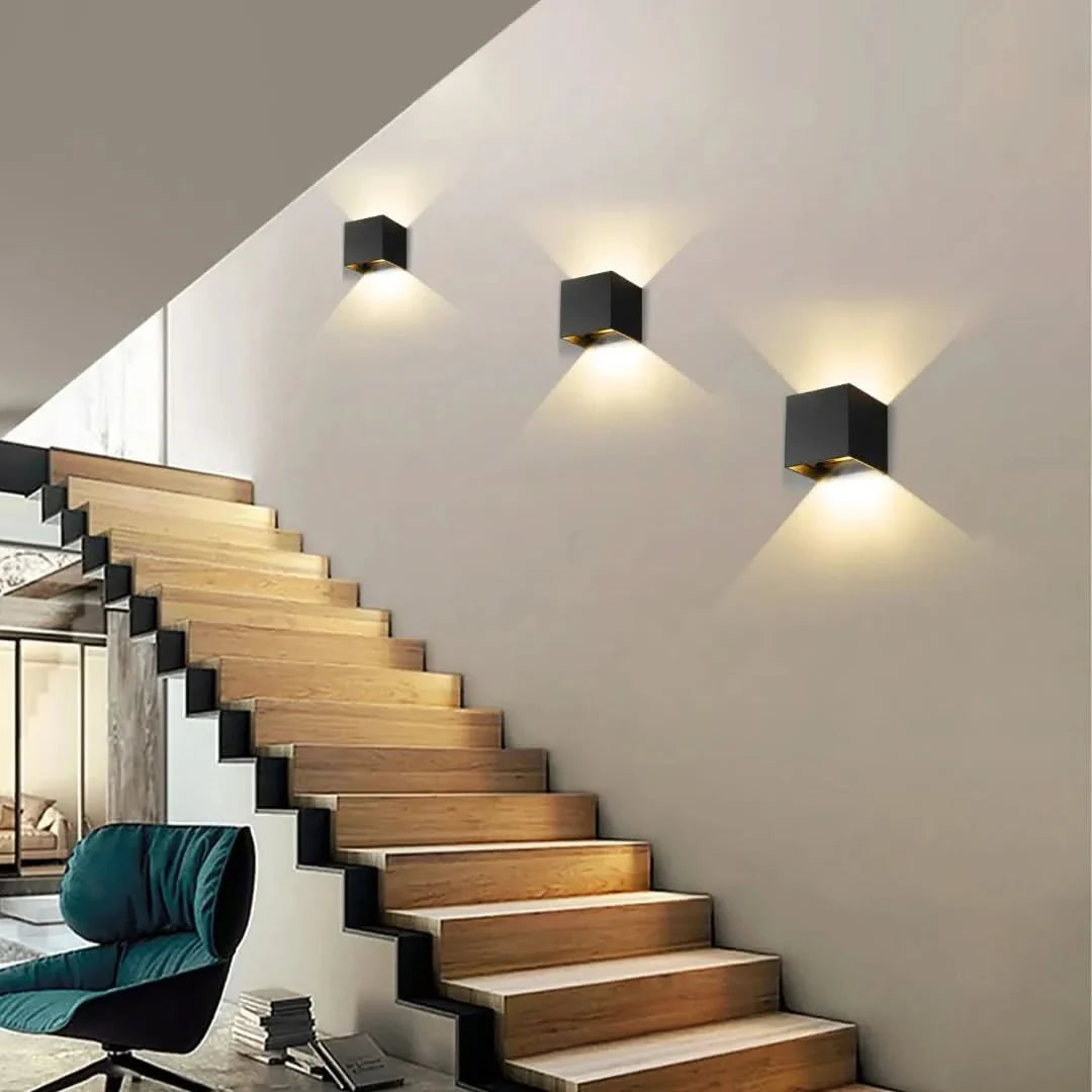 GloedLux - LuxeSquare wandlamp