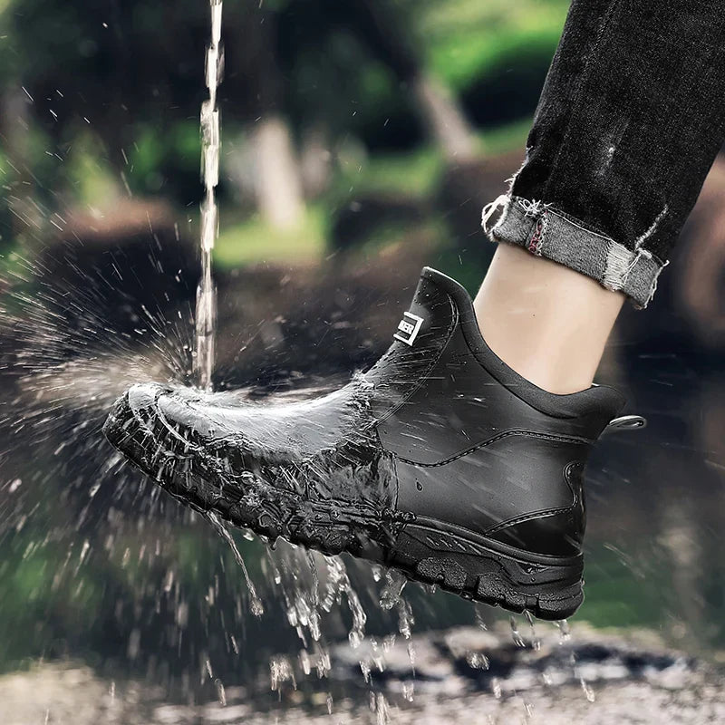 Waterproof Outdoor Ankle Boots for Men – Tough & Practical
