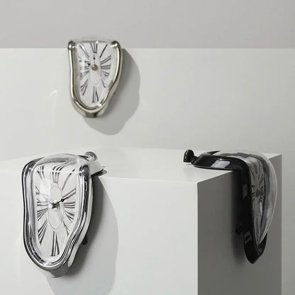 Melting Clock - Surrealist Style - Unique Decorative Artwork