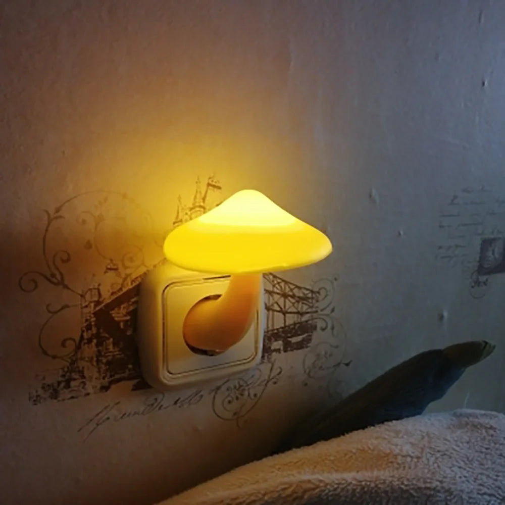 Hravá hríbiková lampa - Kúzelné osvetlenie do domácnosti