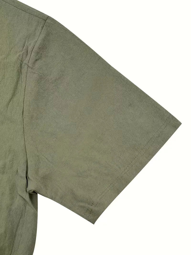 Short Sleeve Shirt with Chest Pocket