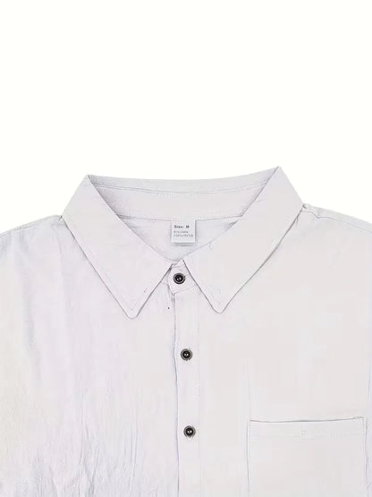 Short Sleeve Shirt with Chest Pocket