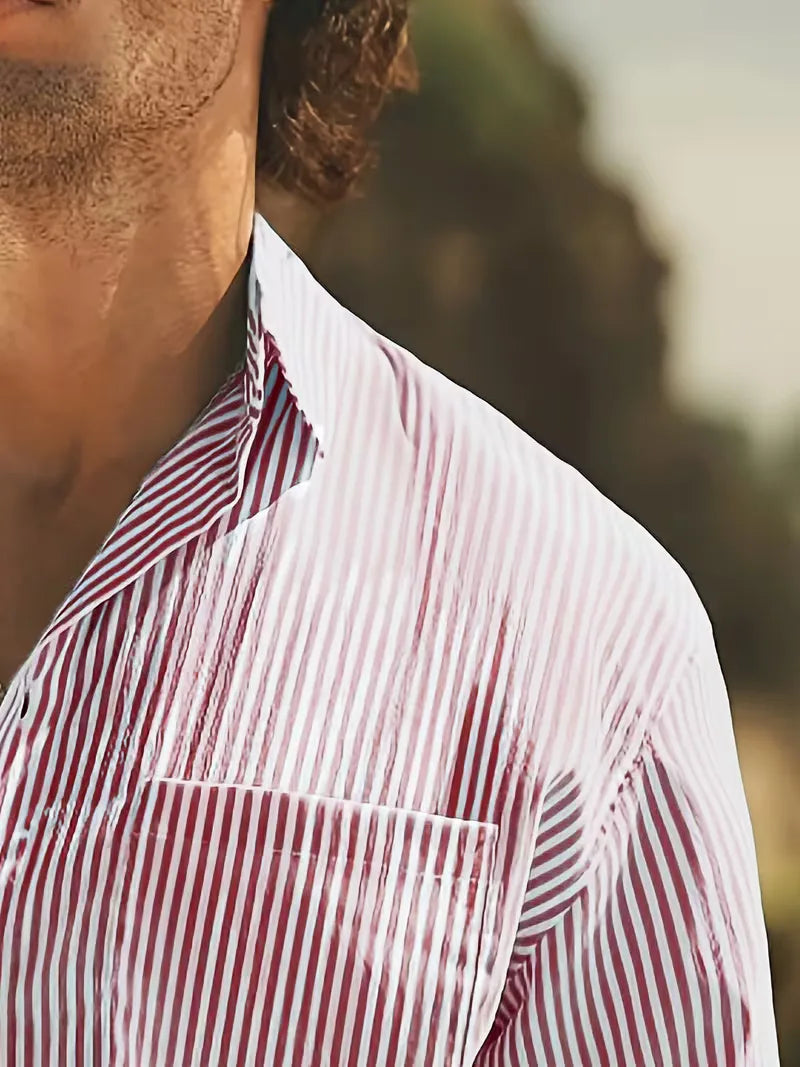 Short Sleeve Shirt with V-Neck