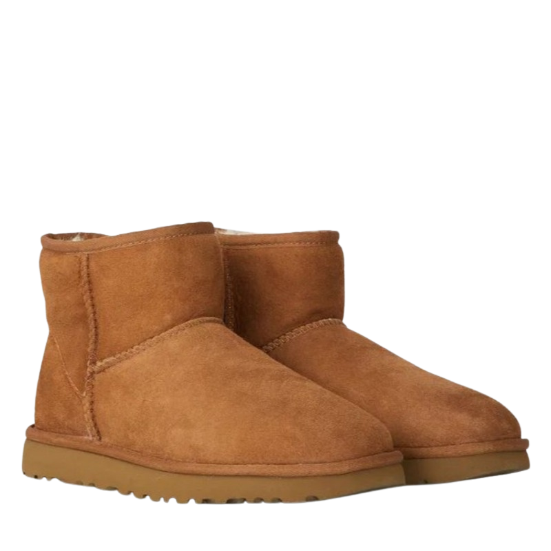 Short boots with soft faux fur lining