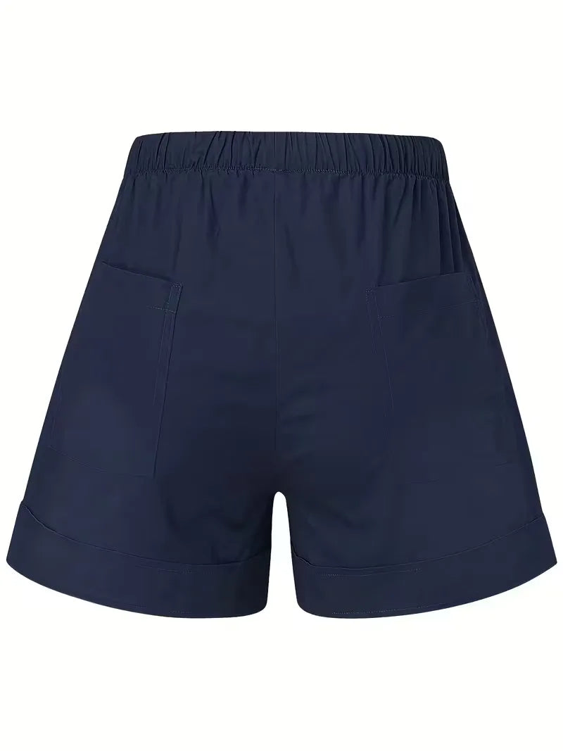 Shorts with Elastic Waistband