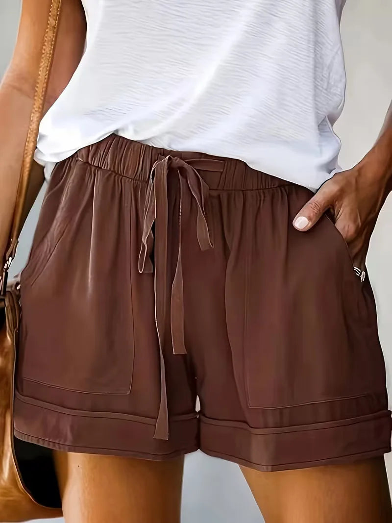 Shorts with Elastic Waistband