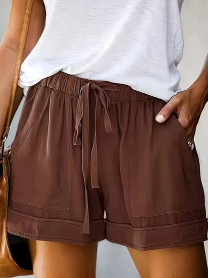 Shorts with Elastic Waistband