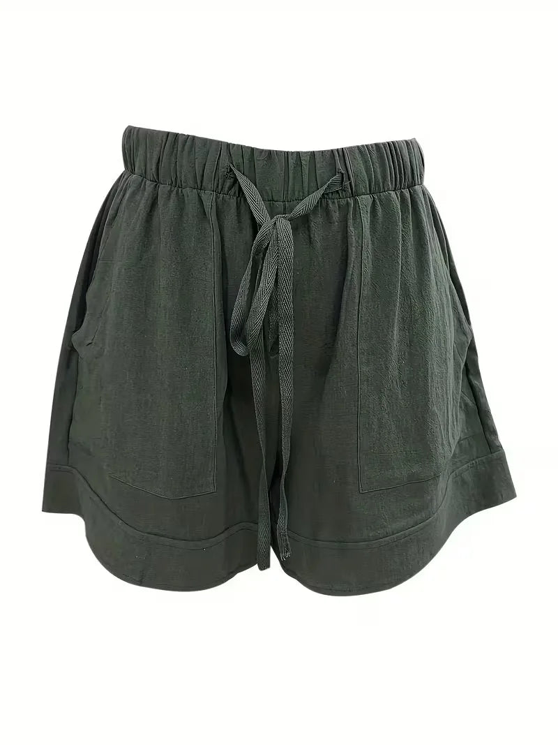 Shorts with Elastic Waistband