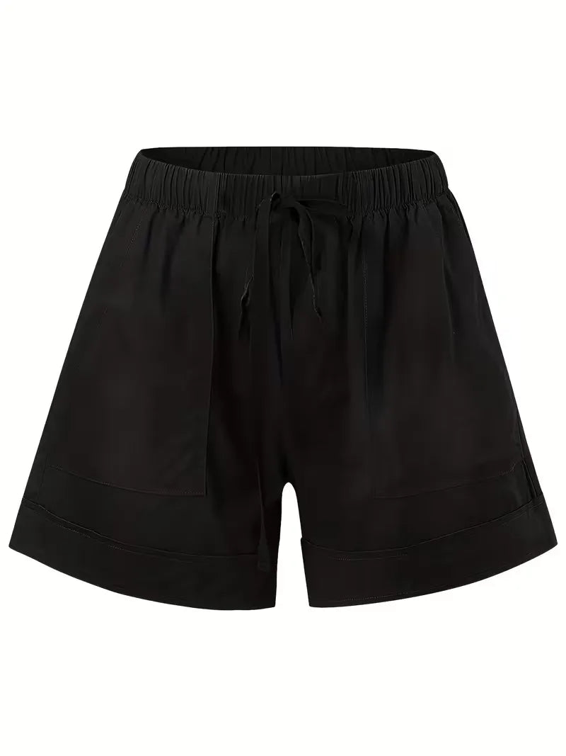 Shorts with Elastic Waistband