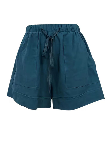 Shorts with Elastic Waistband