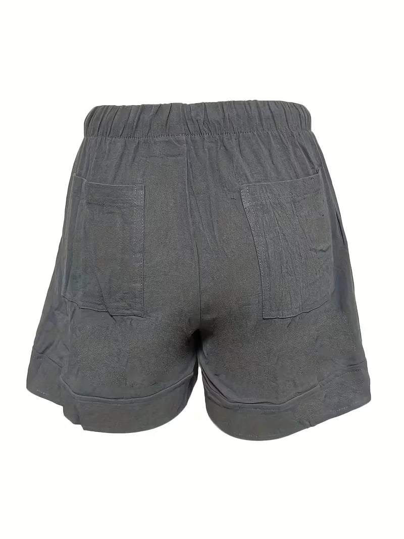 Shorts with Elastic Waistband