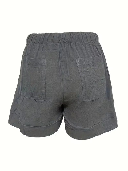 Shorts with Elastic Waistband
