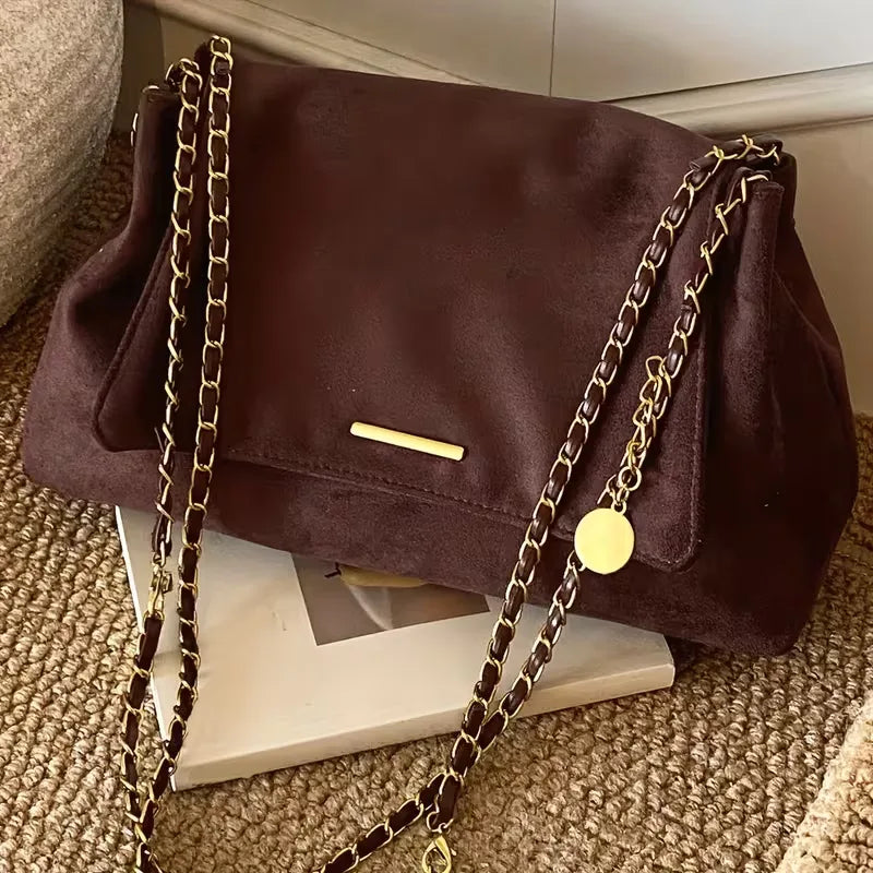 Shoulder Bag with Chain Strap
