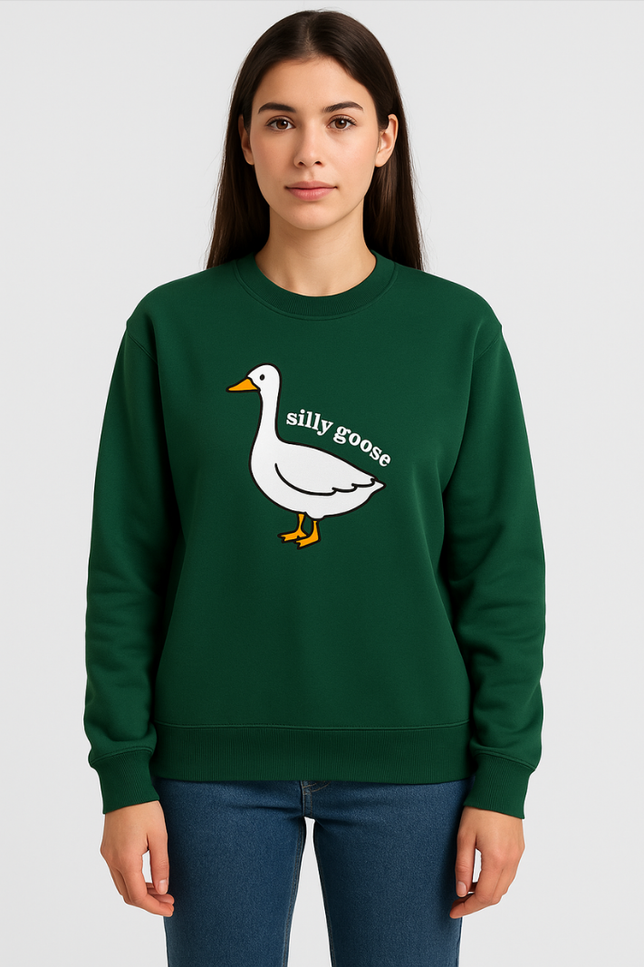 Malou - Relaxed fit Silly Goose sweater