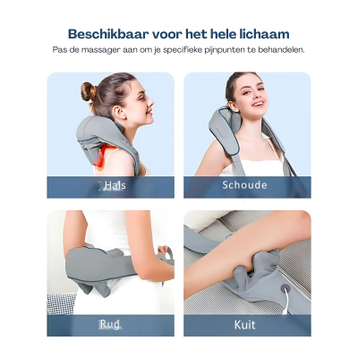 Ontspan je spieren met de schoudermassagesjaal