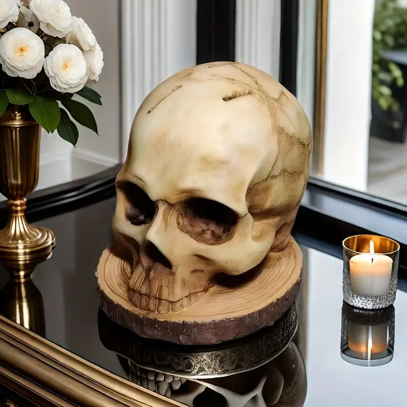 BladeSkull - Originale supporto per coltelli da cucina a forma di teschio