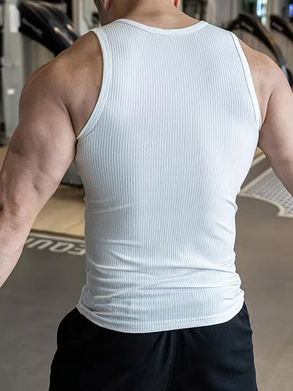 Slim Fit Ribbed Tank Top