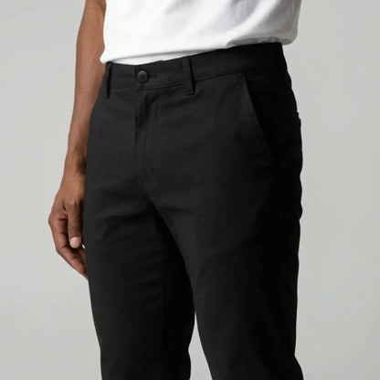 Pantalons chinos slim avec poches latérales