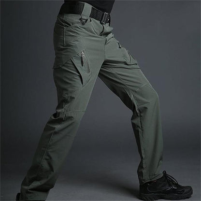Pantalon de travail slim avec plusieurs poches