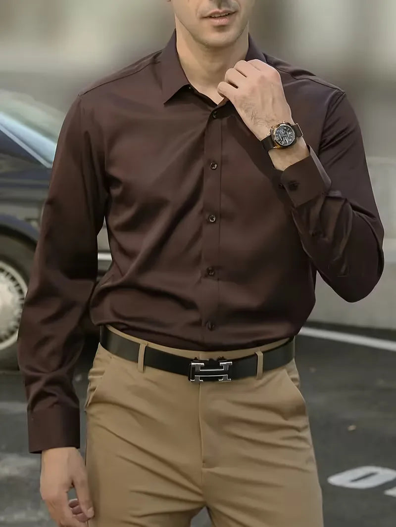 Smart Casual Shirts Slim Fit