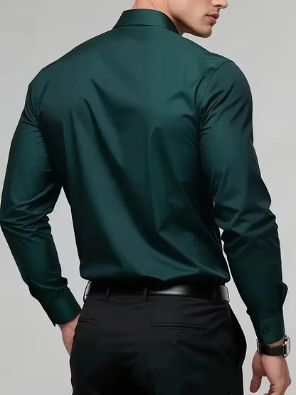 Smart shirts slim fit mandarin collar
