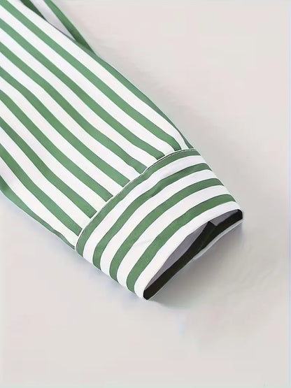 Smart shirts with vertical stripes