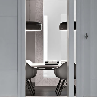 Candeeiro suspenso elegante e minimalista para interiores modernos