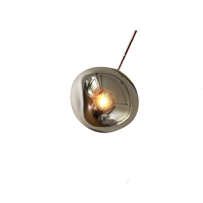 Elegante lampada a sospensione Luna in resina - design moderno