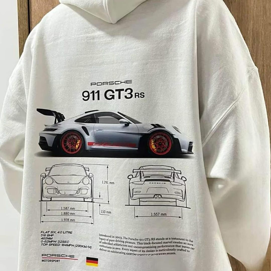 Classic 911 GT3RS Hoodie - Virgo