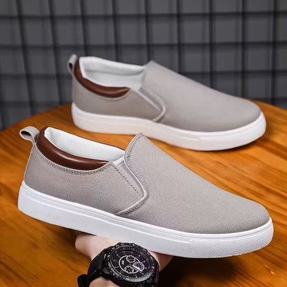 Chaussures à enfiler avec toile respirante et ouverture élastique