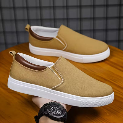 Chaussures à enfiler avec toile respirante et ouverture élastique
