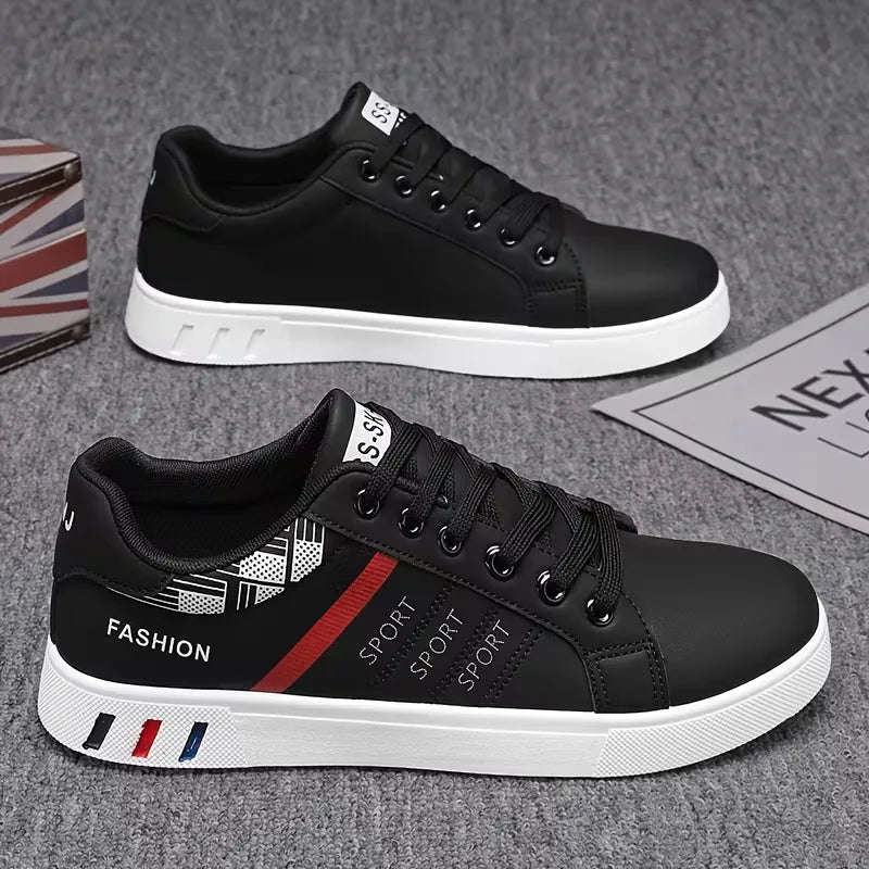 Baskets au look moderne avec fermeture à lacets
