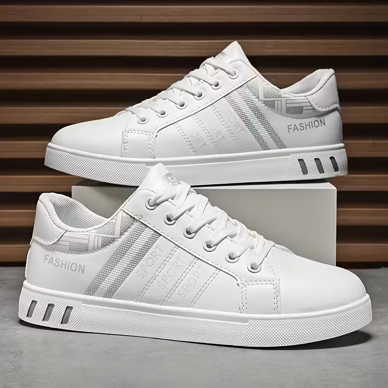 Baskets au look moderne avec fermeture à lacets