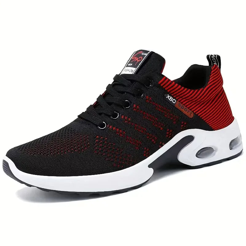 Sneakers with breathable mesh upper