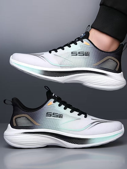 Sneakers with breathable upper and non-slip outsole
