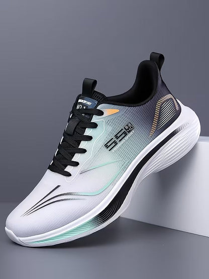 Sneakers with breathable upper and non-slip outsole