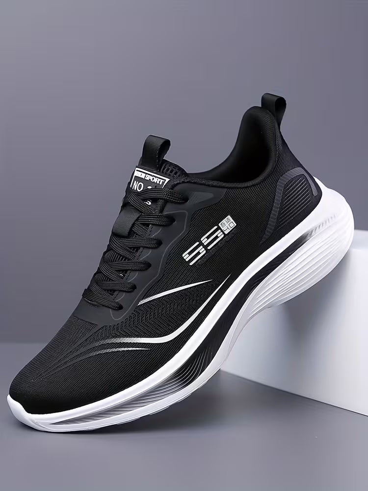 Sneakers with breathable upper and non-slip outsole