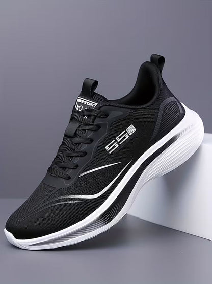 Sneakers with breathable upper and non-slip outsole